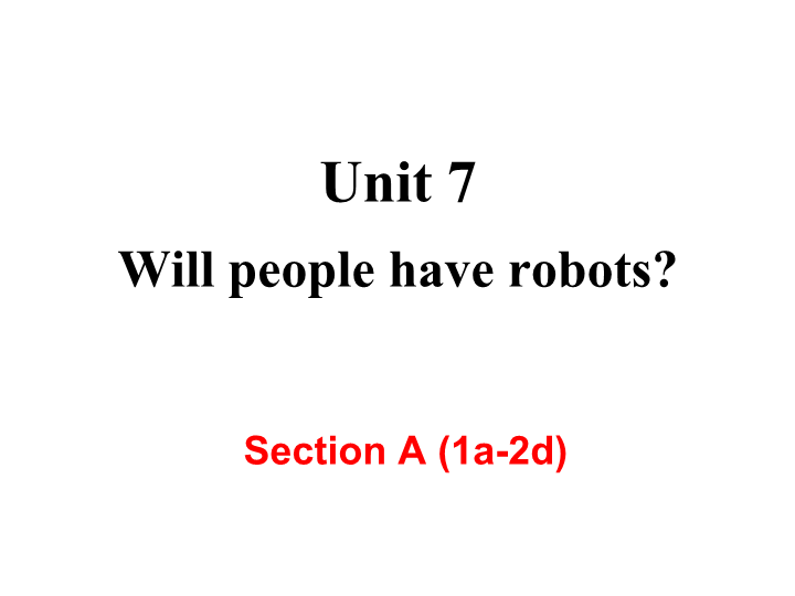 【人教版】2018年八年级英语上册：Unit7 Section A (1a-2d) 课件_第2页