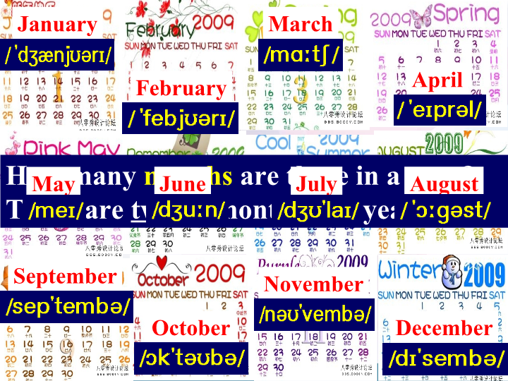 Unit 8 When is your birthday period 1 Section A 1a–2d 课件.ppt_第4页