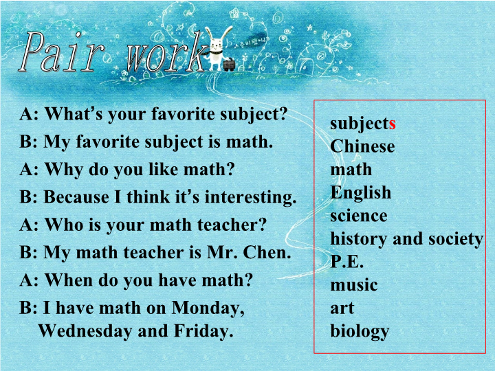 Unit 9 my favorite subject is science section B period 3课件.ppt_第3页