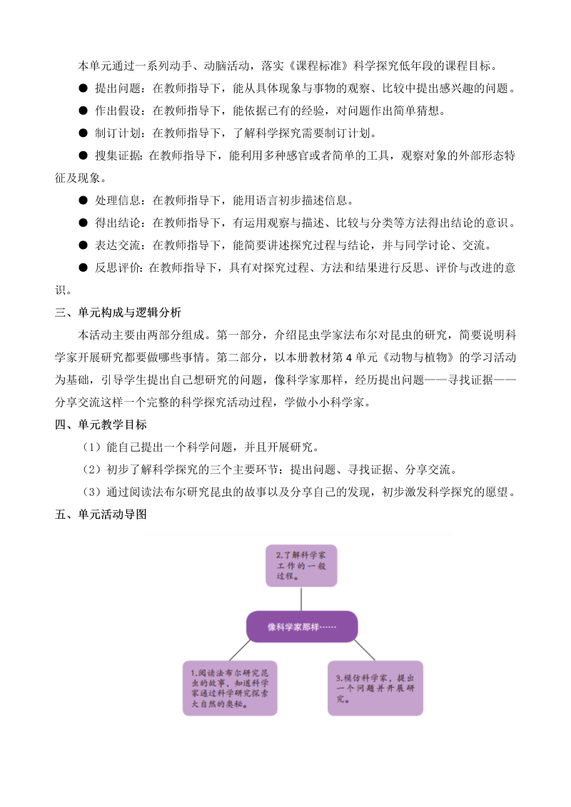 2022新苏教版《科学》一年级下册专项学习概要分析.docx_第2页