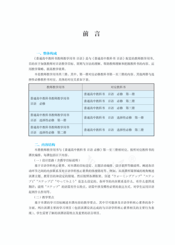 (2019新教材)人教版高中 日语 必修（第二册）教师用书电子版（全册pdf电子书）_免费下载.pdf_第3页