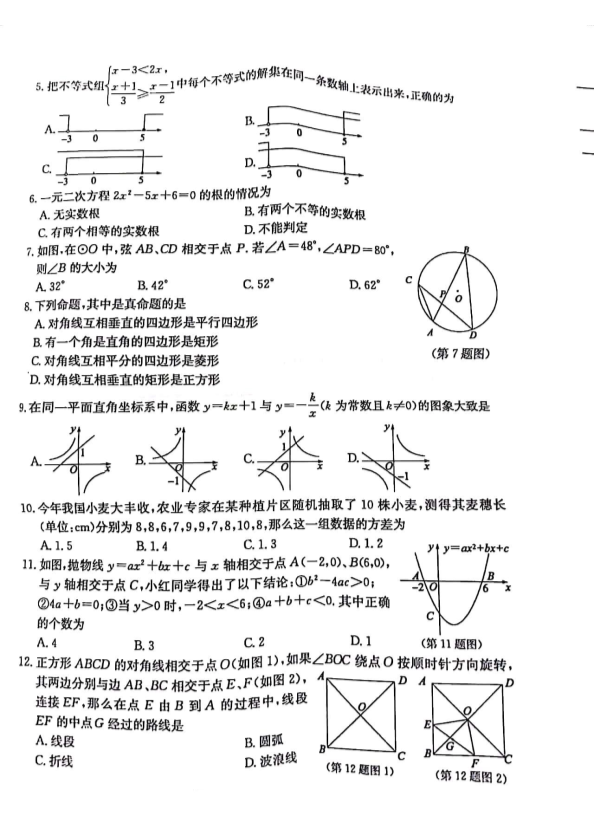 【真题】2022年山东生滨州市中考数学真题（PDF版无答案）.zip_第2页