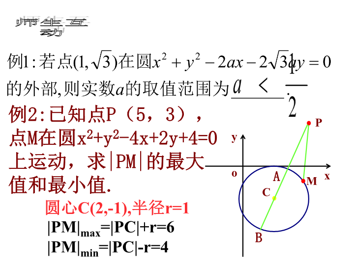 人教A版高中数学必修二：4.2.2 圆与圆的位置关系课件2_第4页