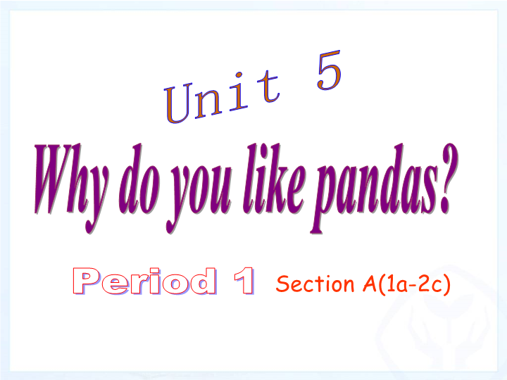 新目标人教版英语七年级下册Unit5 period 1课件_第1页