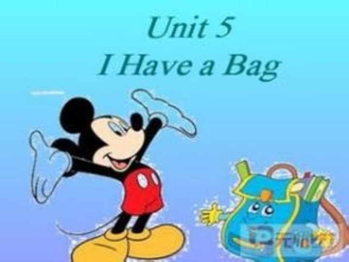陕旅版小学英语三年级上册《Unit 5 I have a bag》PPT课件1.ppt_第3页