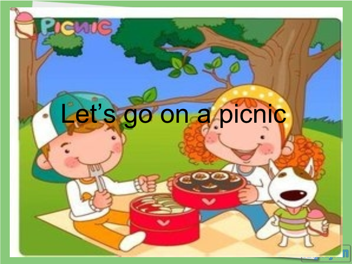 陕旅版小学英语六年级上册《Unit 4 Let's go on a picnic》PPT课件 (2).ppt