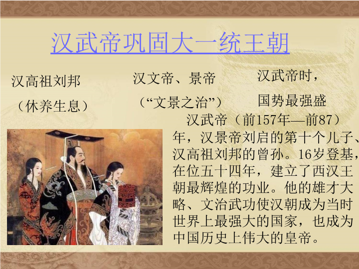 初中历史《第12课：汉武帝巩固大一统王朝》七年级上册(11)