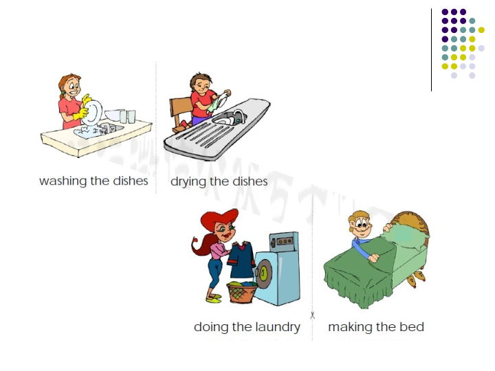 五年级英语上册　Ｕｎｉｔ6 Chores 课件_第4页