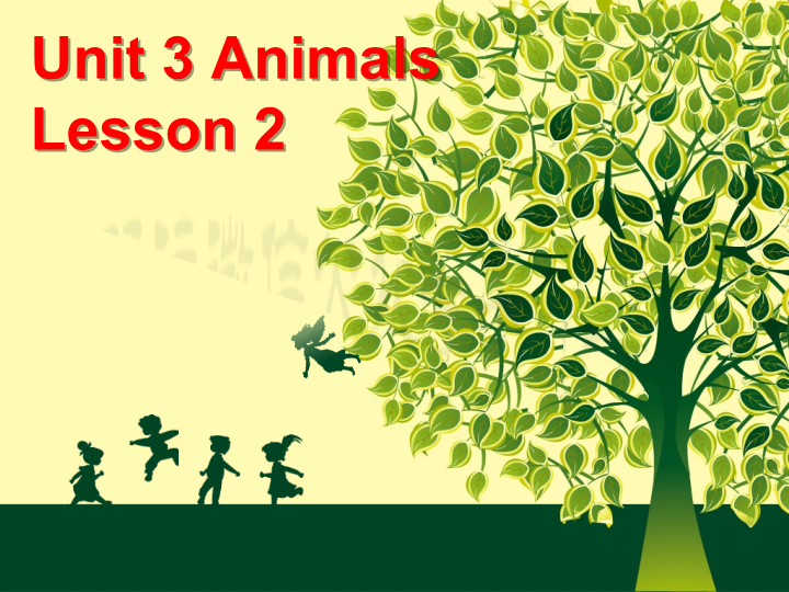 五年级英语上册　Ｕｎｉｔ3 Animals  Lesson2　课件3_第1页