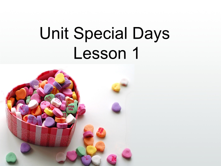 五年级英语下册 Unit2 Special Days Lesson1 课件1_第1页