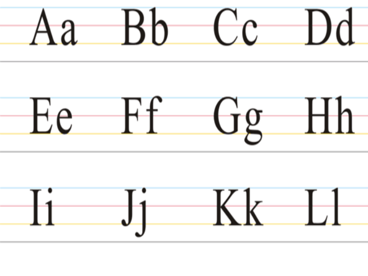 幼小衔接        37. 26个英文字母的印刷体（共3张PPT）_第2页