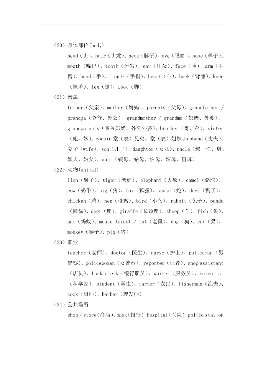 中考英语  单词记忆法(完整版)_第4页