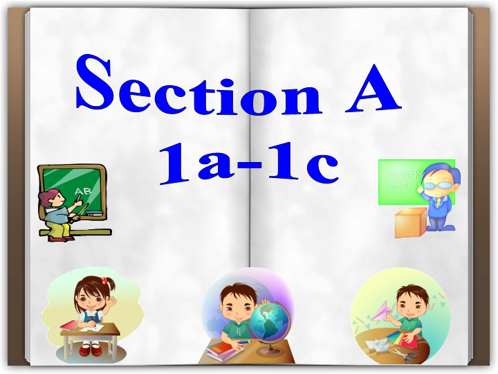 七年级英语上册My favorite subject is science SectionA1a-1c.上课下_第2页